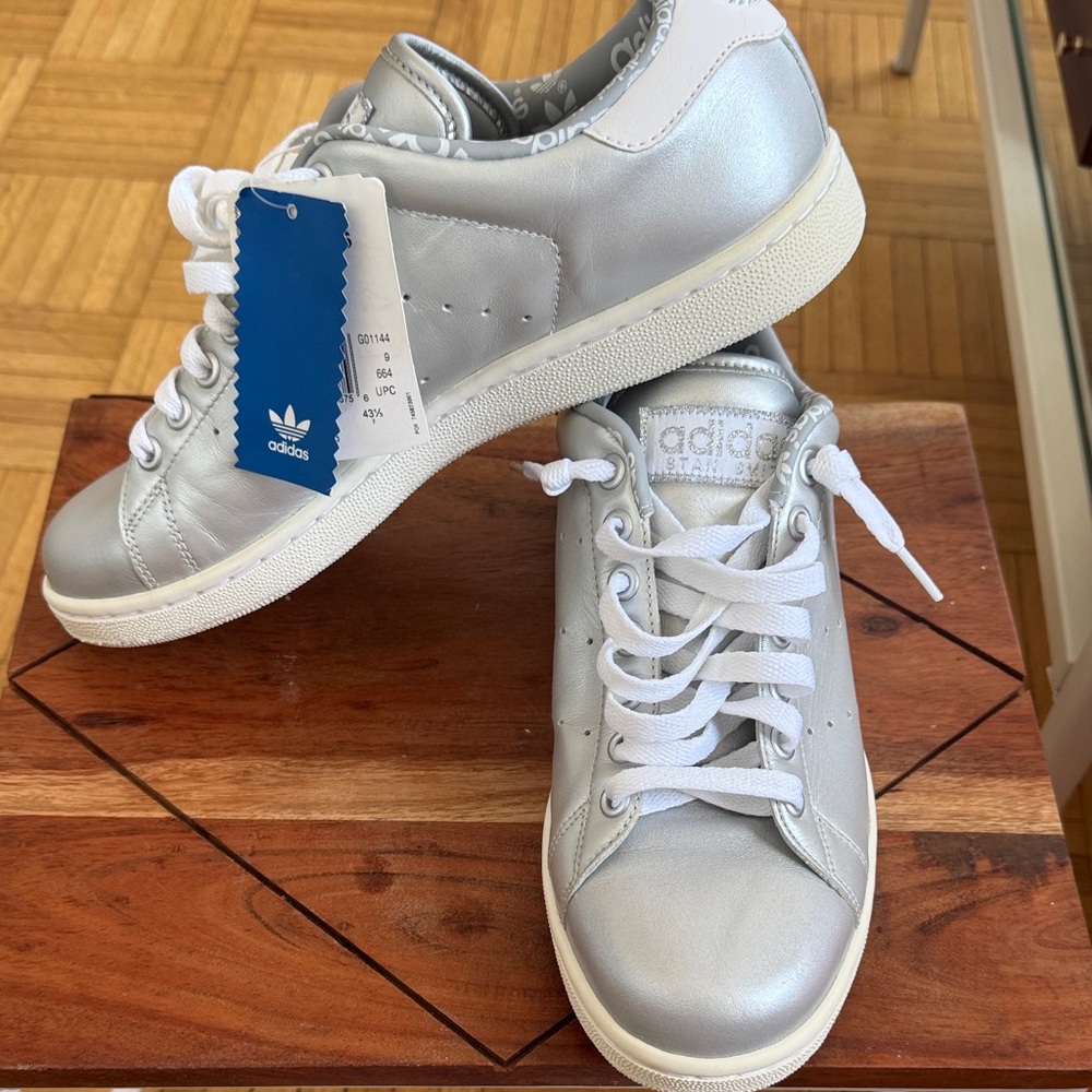 Stan Smith Adidas  Silver Sneakers men 9.5